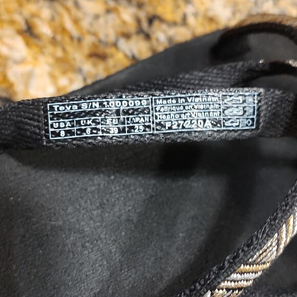 Teva Flip Flop Women's Mush Mandalyn Wedge Ola 2 Agave Size 8 - Picture 6 of 6